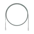 PANDUIT Cat 6A U/UTP LSZH grå  0,5 met. 28AWG uskjermet patchkabel 4,7mm diamet.