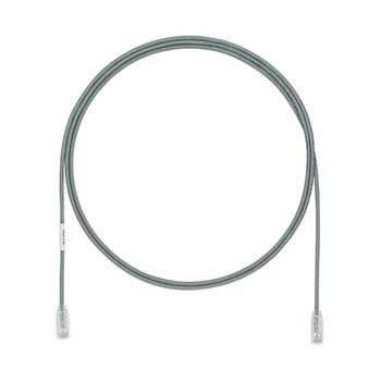 PANDUIT Cat 6A U/UTP LSZH grå  0,5 met. 28AWG uskjermet patchkabel 4,7mm diamet. (UTP28X0.5MGY)