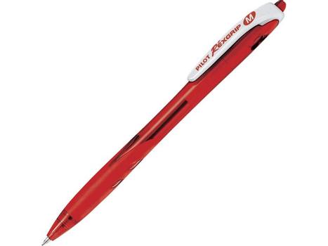 PILOT Kulepenn PILOT Begreen Rexgrip M rød (BRG-10M-RR-BG*10)