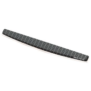 FELLOWES Gel Keyboard Wrist Rest with Microban Protection Chevron 9653601 (9653601)
