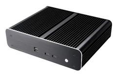 AKASA Euler TX, Fanless Ali Thin Mini ITX Case, 4xFrt USB2,1xRS232