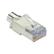 BLACK BOX CAT6 EZ Shield Plug 25 Pk