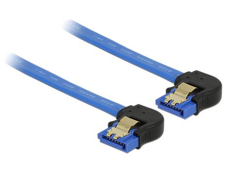 DELOCK Seriel ATA-kabel Blå 10cm (85094)