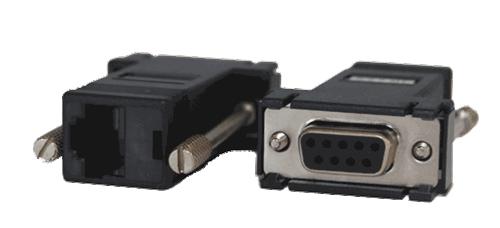 OPENGEAR ADAPTER DB9F TO RJ45 STRAIGHT (319017)