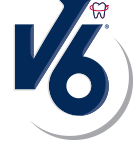 V6 Dental tyggegummi borddisplay assorteret 170stk (106421)