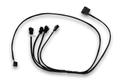 EKWB 4-PIN intern strøm 4 pin PWM (male) - 4 pin PWM (female) Sort 80cm