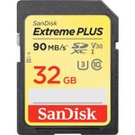 SANDISK Extreme Plus SDHC 32GB 90MB/s (SDSDXWF-032G-GNCI2)