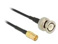 DELOCK Antenna Cable BNC Plug > SMB Plug RG-174 1 m
