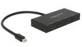 DELOCK Displayport 1.2 Splitter 1 x mini Displayport in > 4 x Displayp