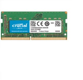 CRUCIAL - DDR4 - module - 8 GB - SO-DIMM 260-pin - 2400 MHz / PC4-19200 - CL17 - 1.2 V - unbuffered - non-ECC - for Apple iMac with Retina 5K display (Mid 2017) (CT8G4S24AM)