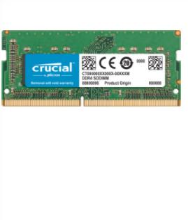 CRUCIAL 16GB DDR4 2400 MT/s CL17 PC4-19200 SODIMM 260pin for Mac (CT16G4S24AM)