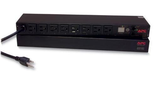 APC Rack PDU Switched 1U 15A 100/120V (8)5-15 (AP7900B)
