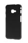 INSMAT Crystal - Baksidesskydd för mobiltelefon - termoplastisk polyuretan (TPU) - svart, klar - för Samsung Galaxy Xcover 4 (650-1565)