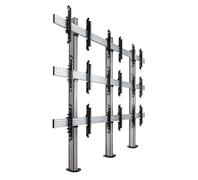 B-TECH Black & Silver SYSTEM X - 3 x 