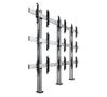 B-TECH Black & Silver SYSTEM X - 3 x 
