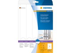 HERMA Etikett HERMA Arkiv vit 38x297mm 125/fp