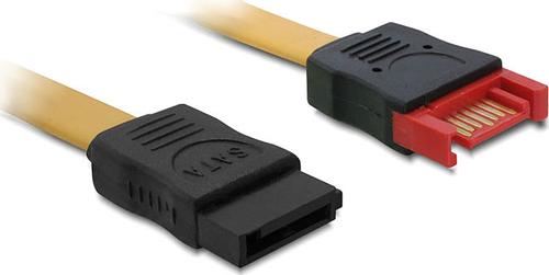DELOCK Serial-ATA-kabel 6Gb/s 0.5m Förlängning ha-ho (82854)