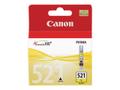 CANON CLI-521Y ink cartridge yellow standard capacity 9ml 510 pages 1-pack