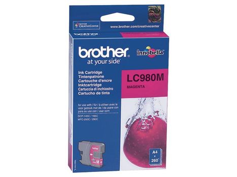 BROTHER CARTRIDGE MAGENTA LC980M DCP 165 MFC290C (LC980M)