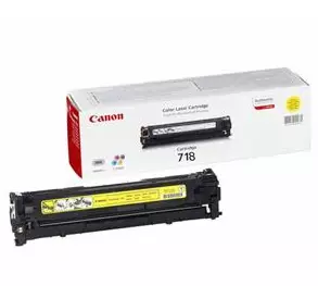 CANON Toner 718 yellow 2.900 S., (2659B014)