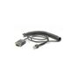 ZEBRA CABLE - RS232: DB9 FEMALE CONNECTOR,9 FT.(2.8M) COILED, POWER PIN 9, -30C