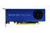 AMD RADEON PRO WX 3100 4 GB GDDR5 1219 MHz, 128-bit, 96 GB/s, DP 1.4, 2x Mini DP, HDCP PCI-E 3.0 16X 1 slot