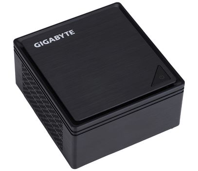 GIGABYTE BRIX GB-BPCE-3350C (rev. 1.0) - Barebone - Ultra Compact PC Kit - 1 x Celeron N3350 / 1.1 GHz - RAM 0 GB - HD Graphics 500 - 1GbE (GB-BPCE-3350C)