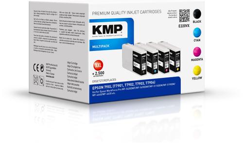 KMP Patrone Epson 79XL (T7901)         comp. Vorteilspack (1628,4005)