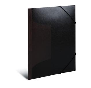 HERMA Sammelmappe A4 schwarz Polypropylen (19501)