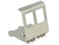 DELOCK Modular insert DIN-rail mounting bracket 