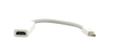 KRAMER ADC-MDP/HF | Male/Female Adapter | DisplayPort mini - HDMI | Max 1920x1080 | White | 15cm