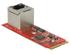 DELOCK 62949 Omvandlare M.2 Key A+E hane till 1 x RJ45 Gigabit LAN