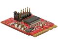 DELOCK 62951 Converter M.2 Key A+E male to 1 x Serial RS-232 male