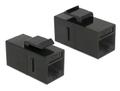 DELOCK 86381 Keystone-modul RJ45-kontakt till RJ45-kontakt Cat.6 UTP s