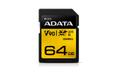 A-DATA 64GB UHS-II-U3,  SD 4.0 (ASDX64GUII3CL10-C)