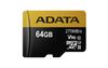 A-DATA Adata microSDXC 64GB Class 10 read/ write 275/ 155MBps (AUSDX64GUII3CL10-CA1)
