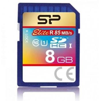SILICON POWER Elite 8 Gb Sdhc Uhs-I Class 10 (SP008GBSDHAU1V10)