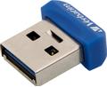 VERBATIM StoreNStay Nano U3, USB3.0 minne, 16GB, blå