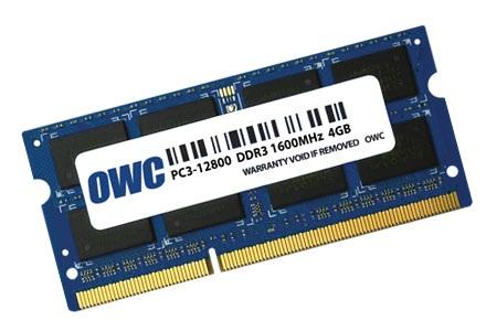 OWC Pamiec dedykowana SO-DIMM DDR3 4GB 1600MHz CL11 Low Voltage Apple Qualified (OWC1600DDR3S4GB) (OWC1600DDR3S4GB)