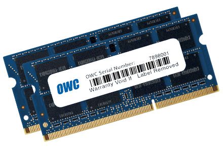 OWC SO-DIMM DDR3 2x8GB 1867MHz CL11 Low Voltage Apple Qualified (OWC1867DDR3S16P)