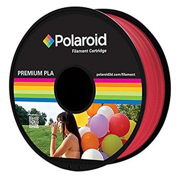 POLAROID Filament 1kg Premium PLA Filament transparent red (PL-8019-00)