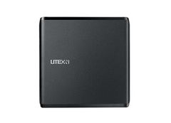 LITE-ON External DRW LiteOn ES1, USB, Ultra-Slim 13.5mm, ultra-light, Black