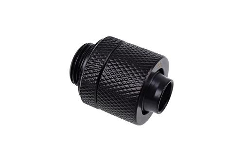 ALPHACOOL Eiszapfen 13/10mm Anschraubtül | G1/4 - Deep Black Sixpack (17228)