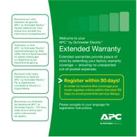 APC Extended Warranty Service Pack - utvidet serviceavtale - 3 år - innbringing