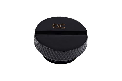 ALPHACOOL Eiszapfen Verschlußschraube bk | G1/4 - Deep Black (17252)
