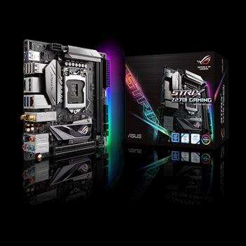 Asus Rog Strix Z270i Gaming Socket 1151 Hovedkort Mini Itx Z270 Ddr4 1xpcie X16 M 2 Wifi Supremefx Aura Sync Milrab No