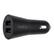 BELKIN DUAL METALLIC Car Charger UNIVERSAL 24W black