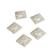LOGILINK Cable tie mounts, self-adhesive, for cable ties