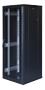 TOTEN G3, 19" floor cabinet, 32U, 600x600, glass front door, black