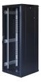 TOTEN G3, 19" golvskåp, 32U, 600x600, perforerad fram/bakdörr, svart